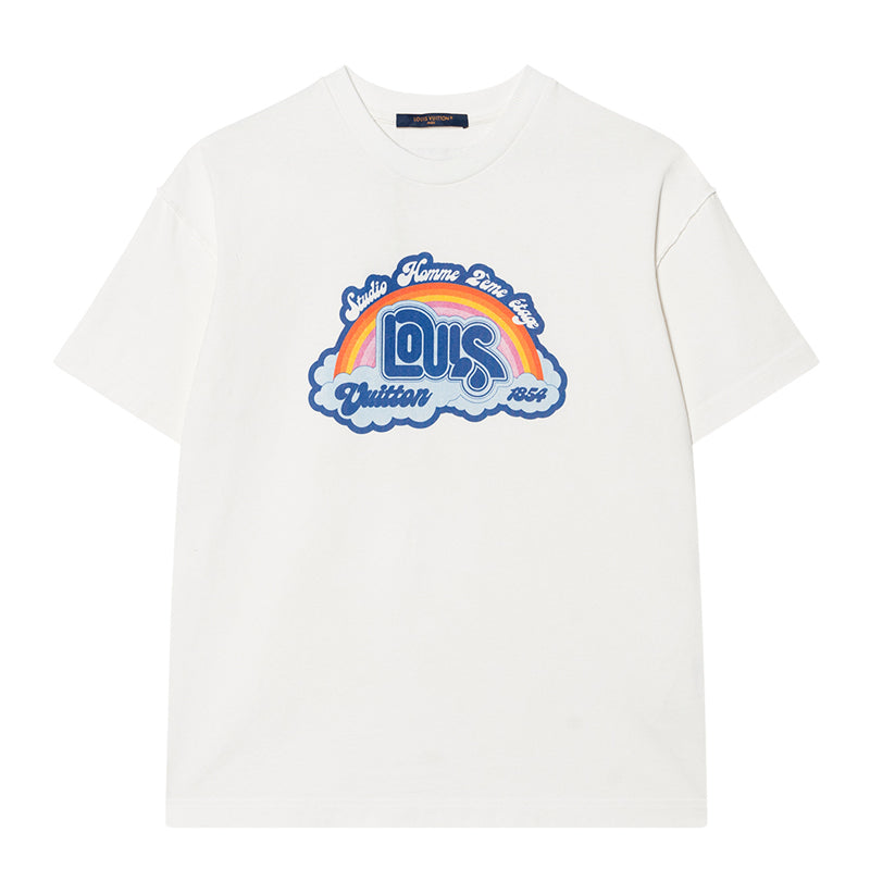 LV Kaos Logo Seri Huruf, Unisex, COD '-L-05