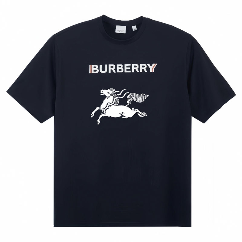 Burberry Kaos Logo Seri Huruf, Unisex, COD '"B-22