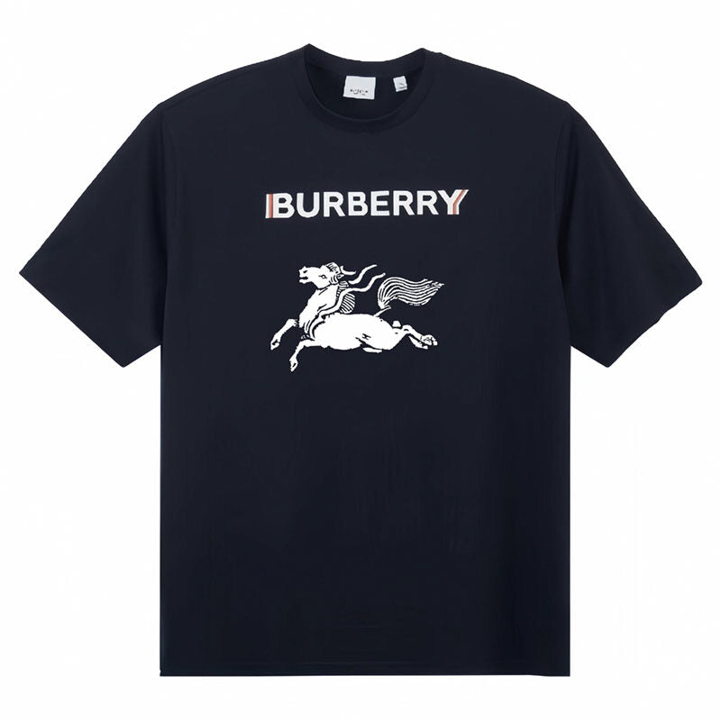 Burberry Kaos Logo Seri Huruf, Unisex, COD '"B-22