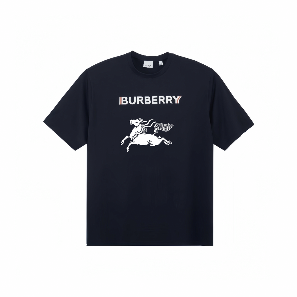 Burberry Kaos Logo Seri Huruf, Unisex, COD '"B-23