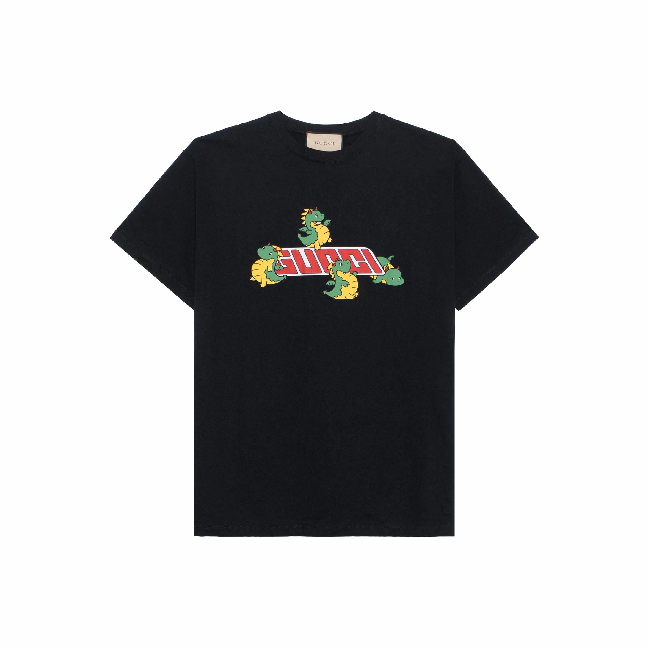 GUCCI Kaos Logo Seri Huruf, Unisex, COD '"    '"  G-15