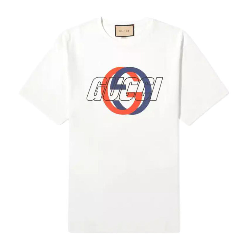 GUCCI Kaos Logo Seri Huruf, Unisex, COD '"    '"  G-41