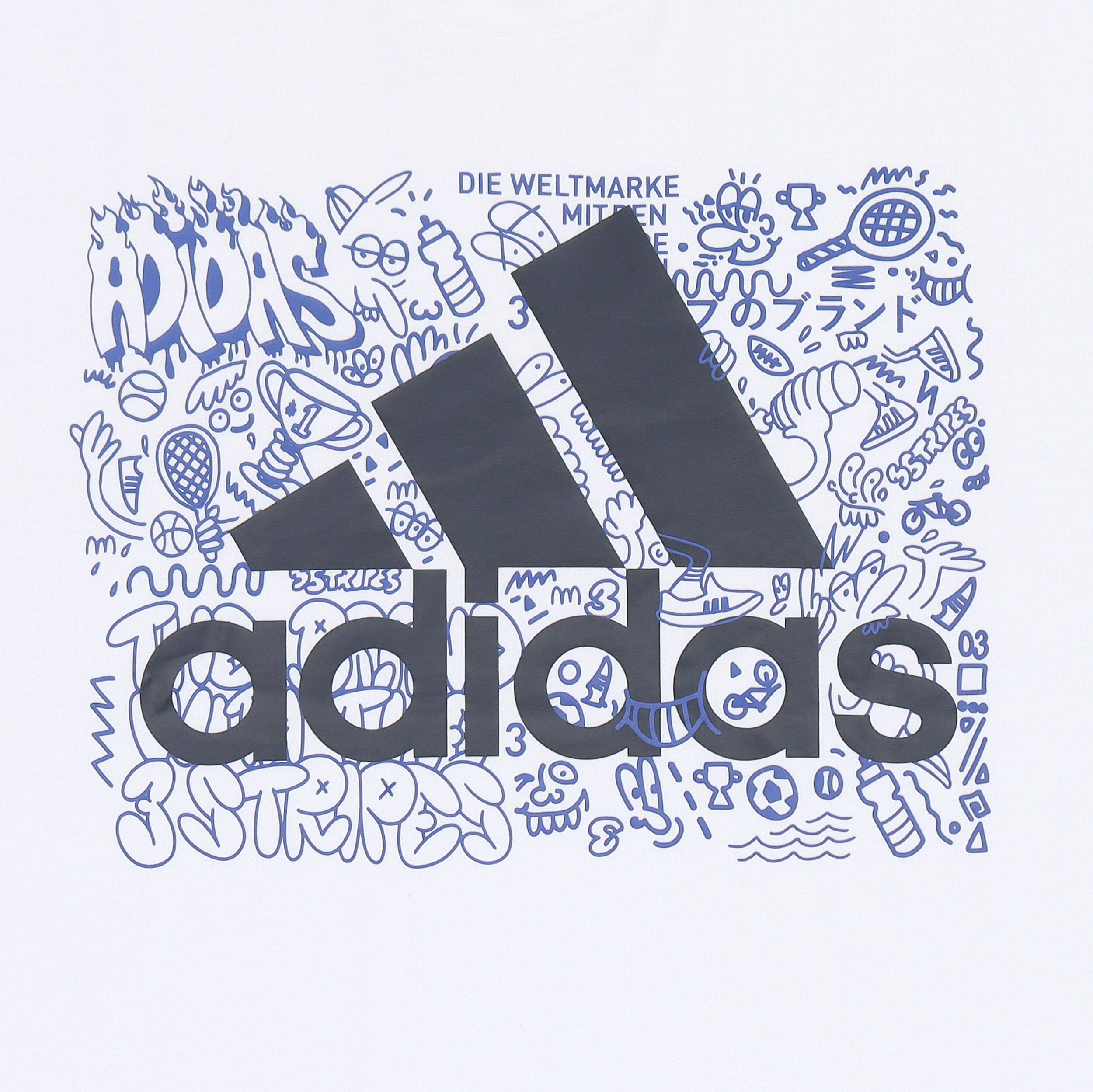 adidas Kaos Logo Seri Huruf, Unisex, COD '" AD-47