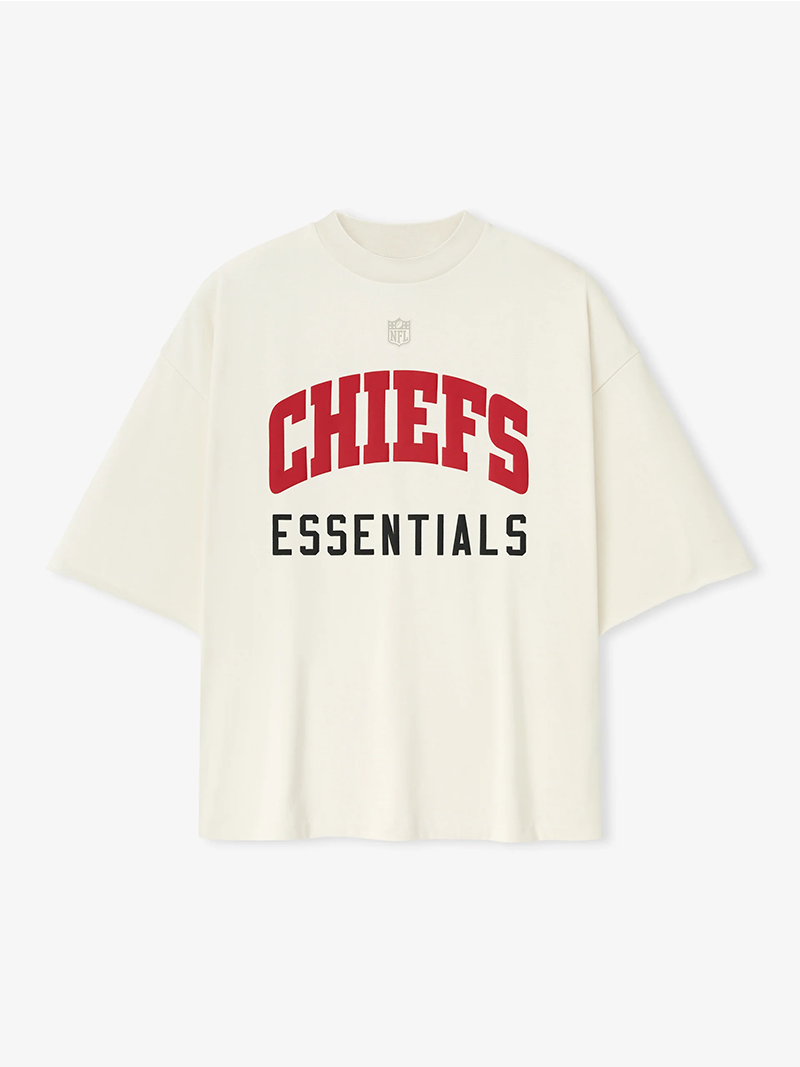 FEAR OF GOD Essentials Kaos Logo Seri Huruf, Unisex '"COD '"  FOG - 9