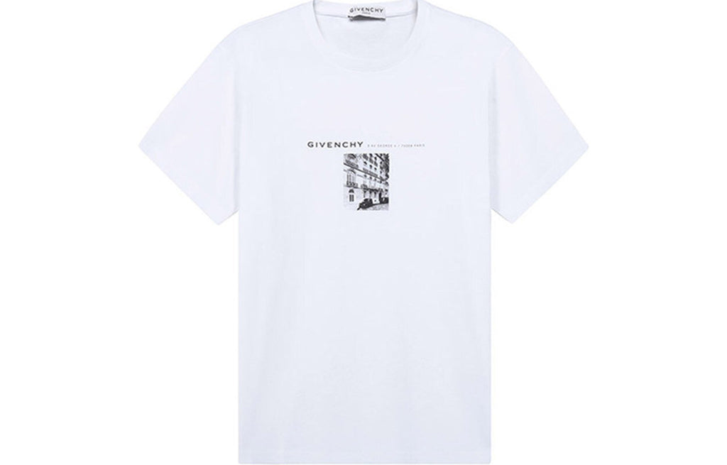 Kaos Givenchy Bermotif, Unisex -J-44