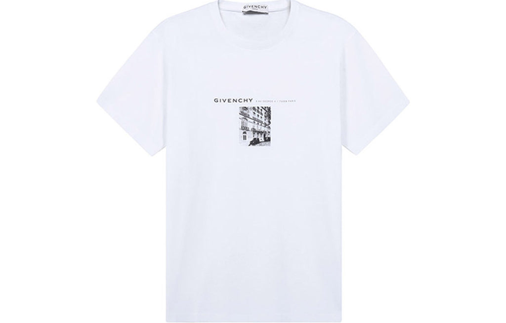 Kaos Givenchy Bermotif, Unisex -J-44