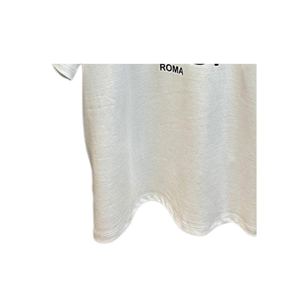 Kaos Pendek FENDI dengan Motif Gambar/Cetak, Cocok untuk Pria dan WanitaF-03