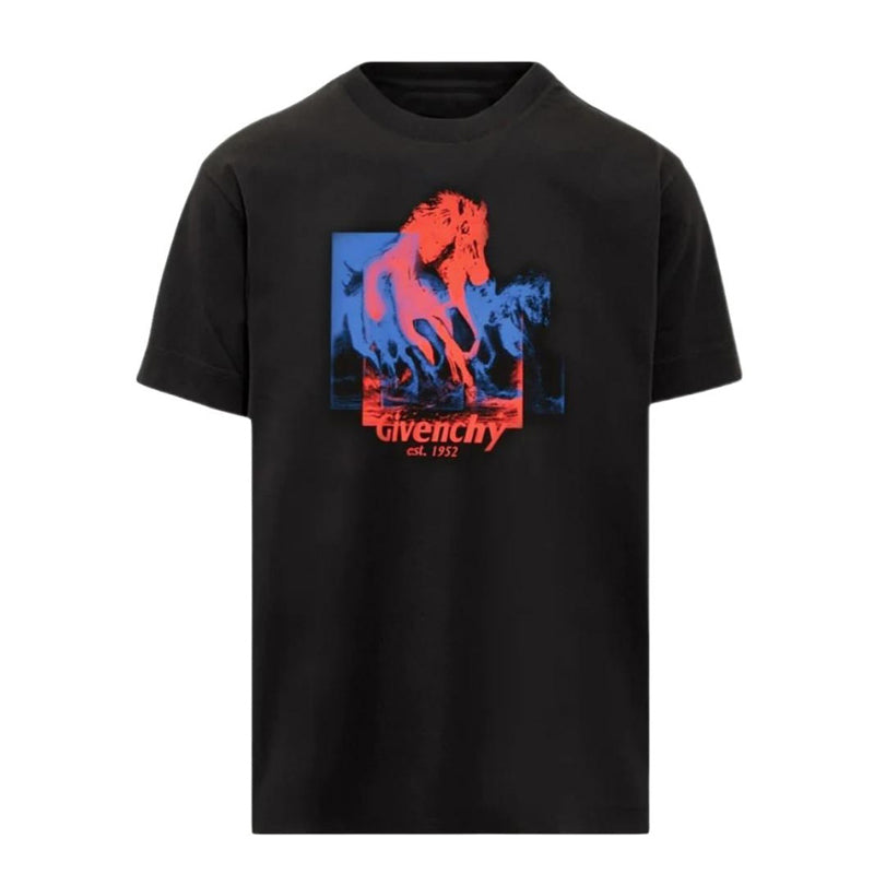 Kaos Givenchy Bermotif, Unisex -J-14