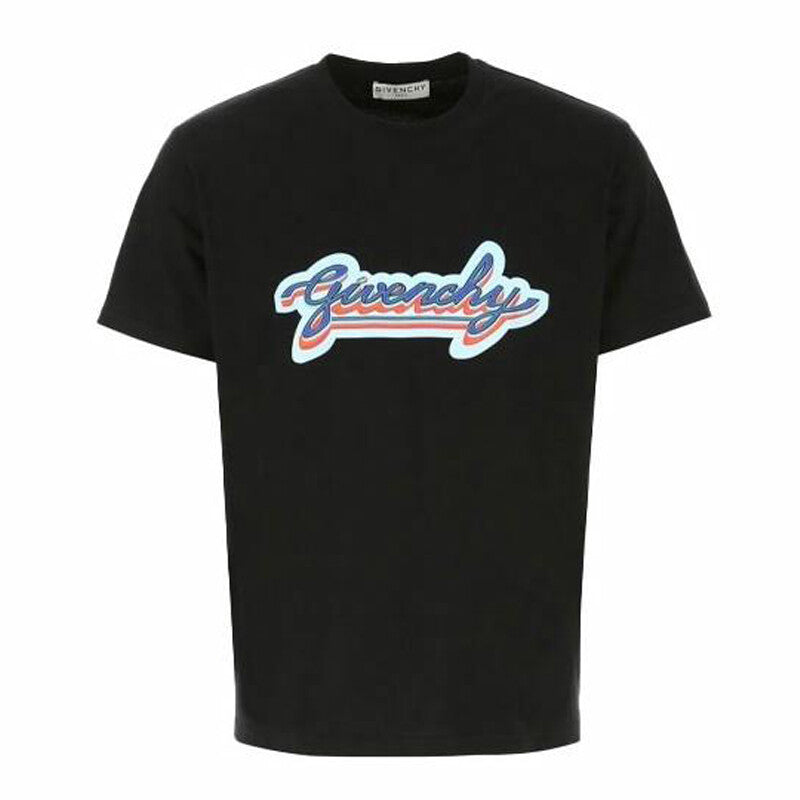 Kaos Givenchy Bermotif, Unisex -J-54