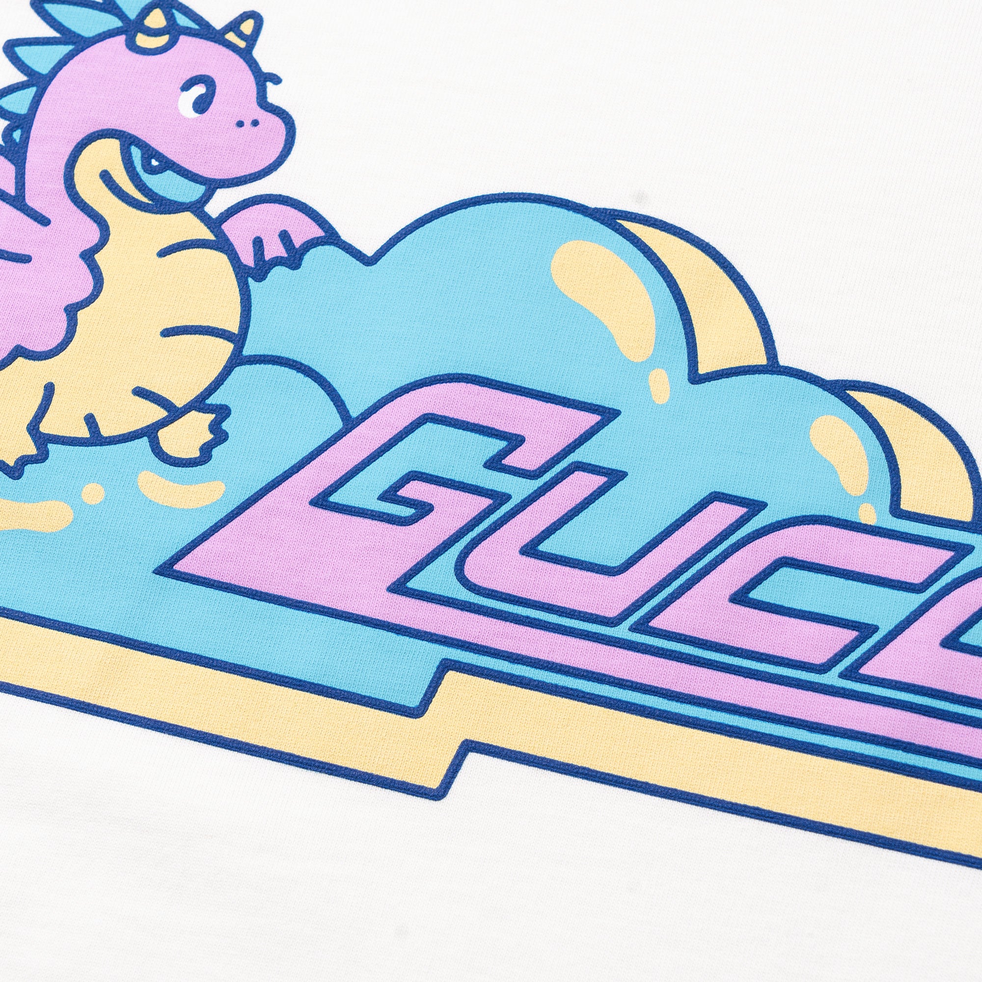 GUCCI Kaos Logo Seri Huruf, Unisex, COD '"   G-74