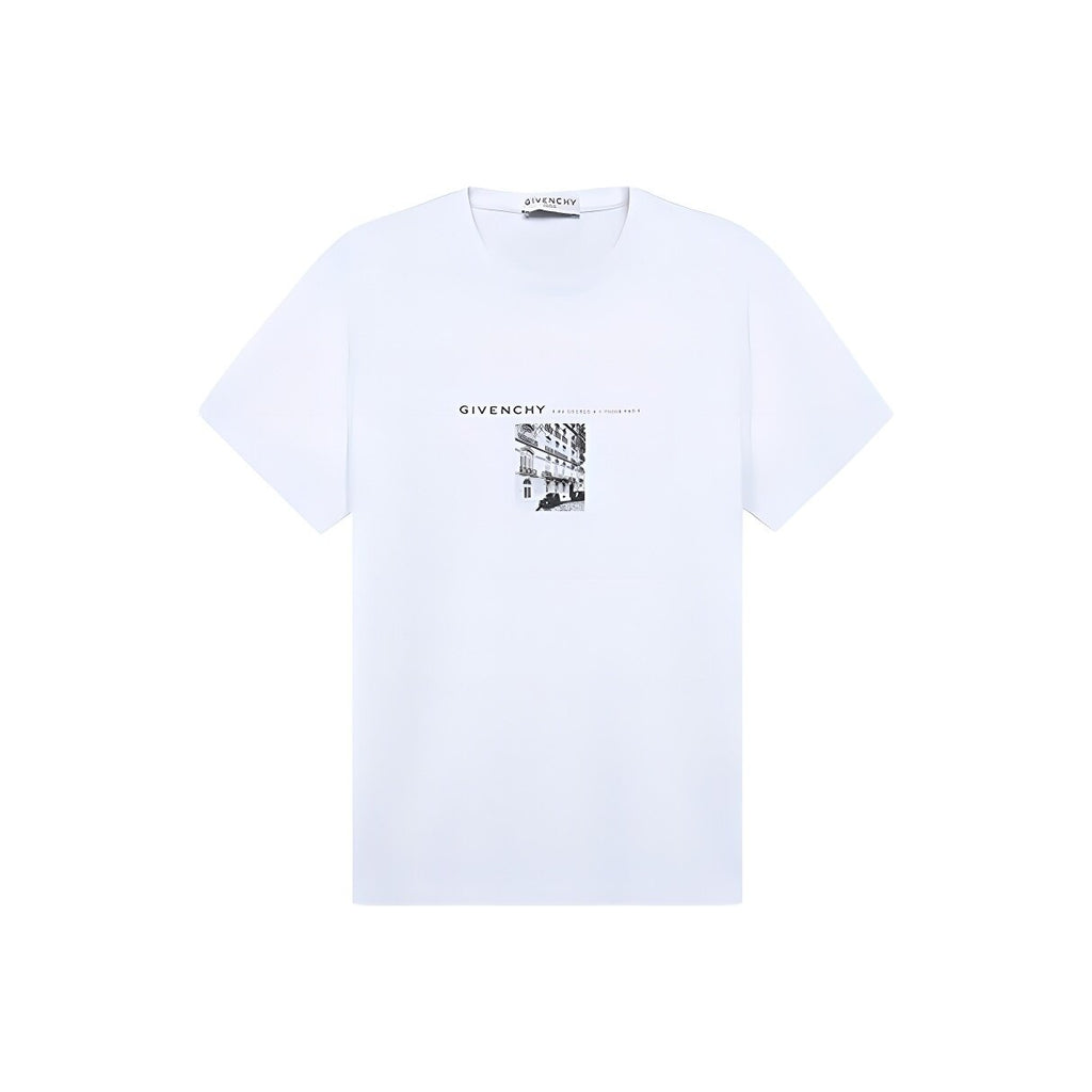 Kaos Givenchy Bermotif, Unisex -J-44