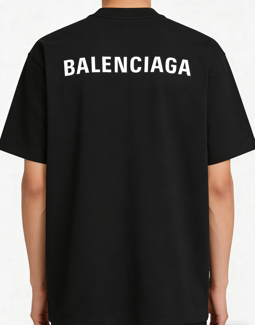 Balenciaga Kaos Logo Seri Huruf, Unisex '"COD '"  BA-7