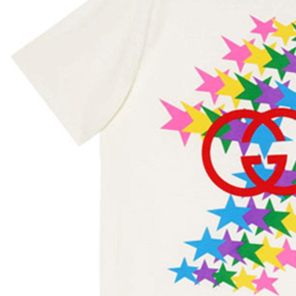 GUCCI Kaos Logo Seri Huruf, Unisex, COD '"    '"  G-62