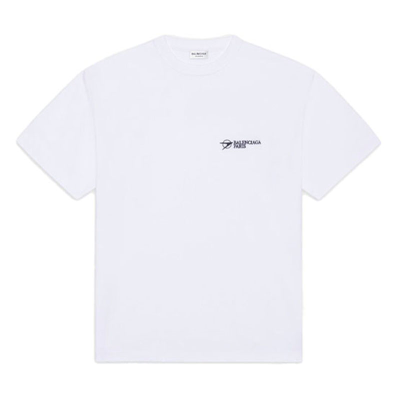 Kaos Pendek Balenciaga dengan Motif Gambar/Cetak, Cocok untuk Pria dan Wanita -BL-51