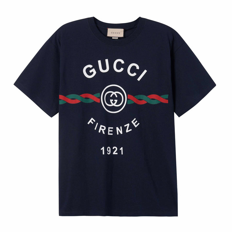 GUCCI Kaos Logo Seri Huruf, Unisex, COD '"    '"  G-50