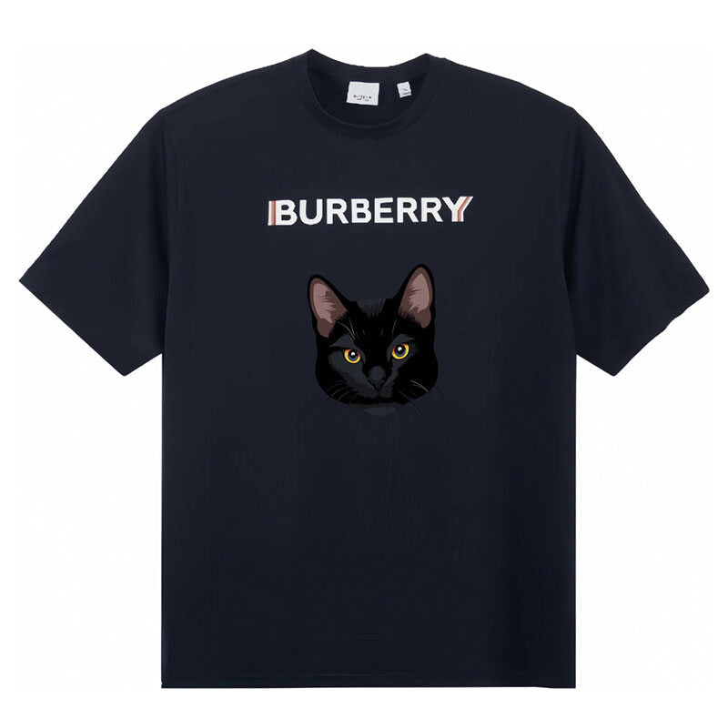 Burberry Kaos Logo Seri Huruf, Unisex, COD '"B-43