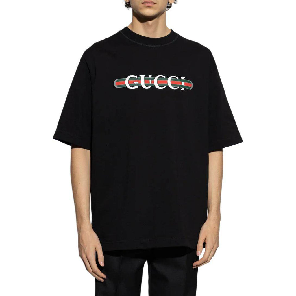 GUCCI Kaos Logo Seri Huruf, Unisex, COD '"    '"  G-04