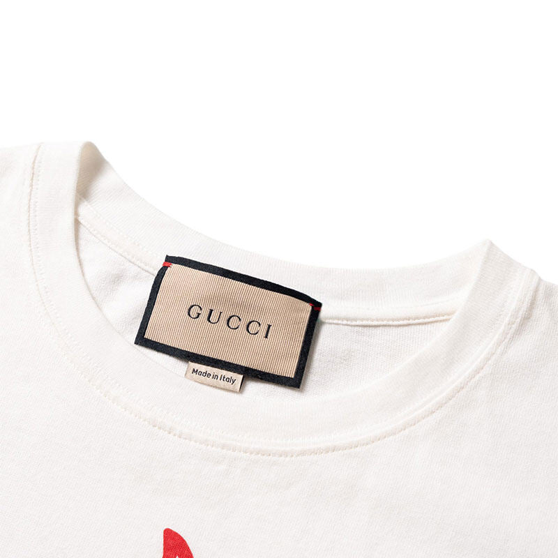 GUCCI Kaos Logo Seri Huruf, Unisex, COD '"    '"  G-53