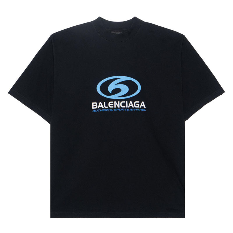 Kaos Pendek Balenciaga dengan Motif Gambar/Cetak, Cocok untuk Pria dan Wanita -BL-21