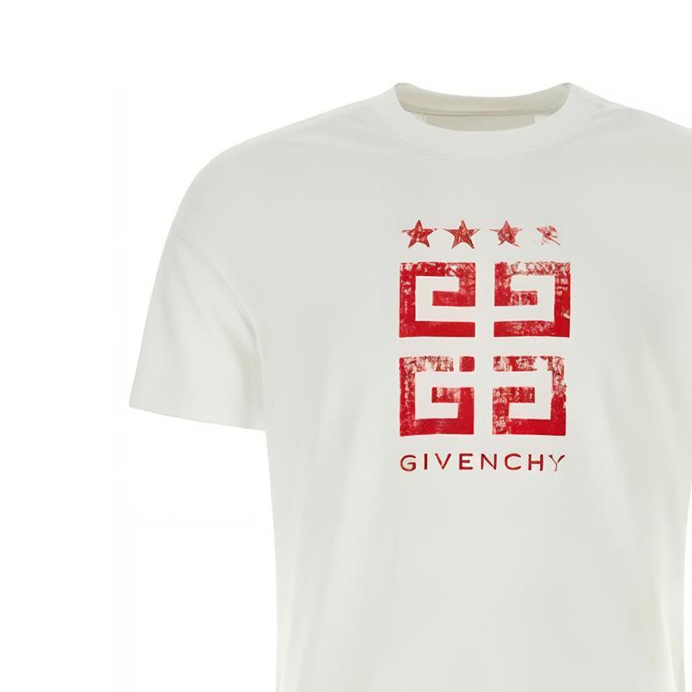 Kaos Givenchy Bermotif, Unisex -J-30