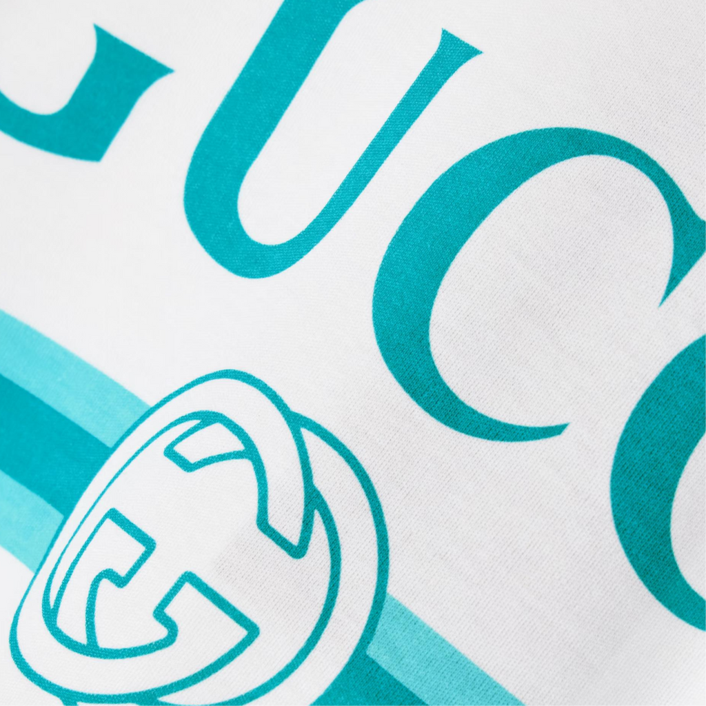 GUCCI Kaos Logo Seri Huruf, Unisex, COD '"    '"  G-48