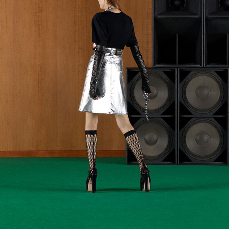 GUCCI Kaos Logo Seri Huruf, Unisex, COD '"    '"  G-37