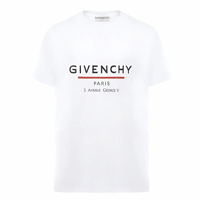 Kaos Givenchy Bermotif, Unisex -J-45