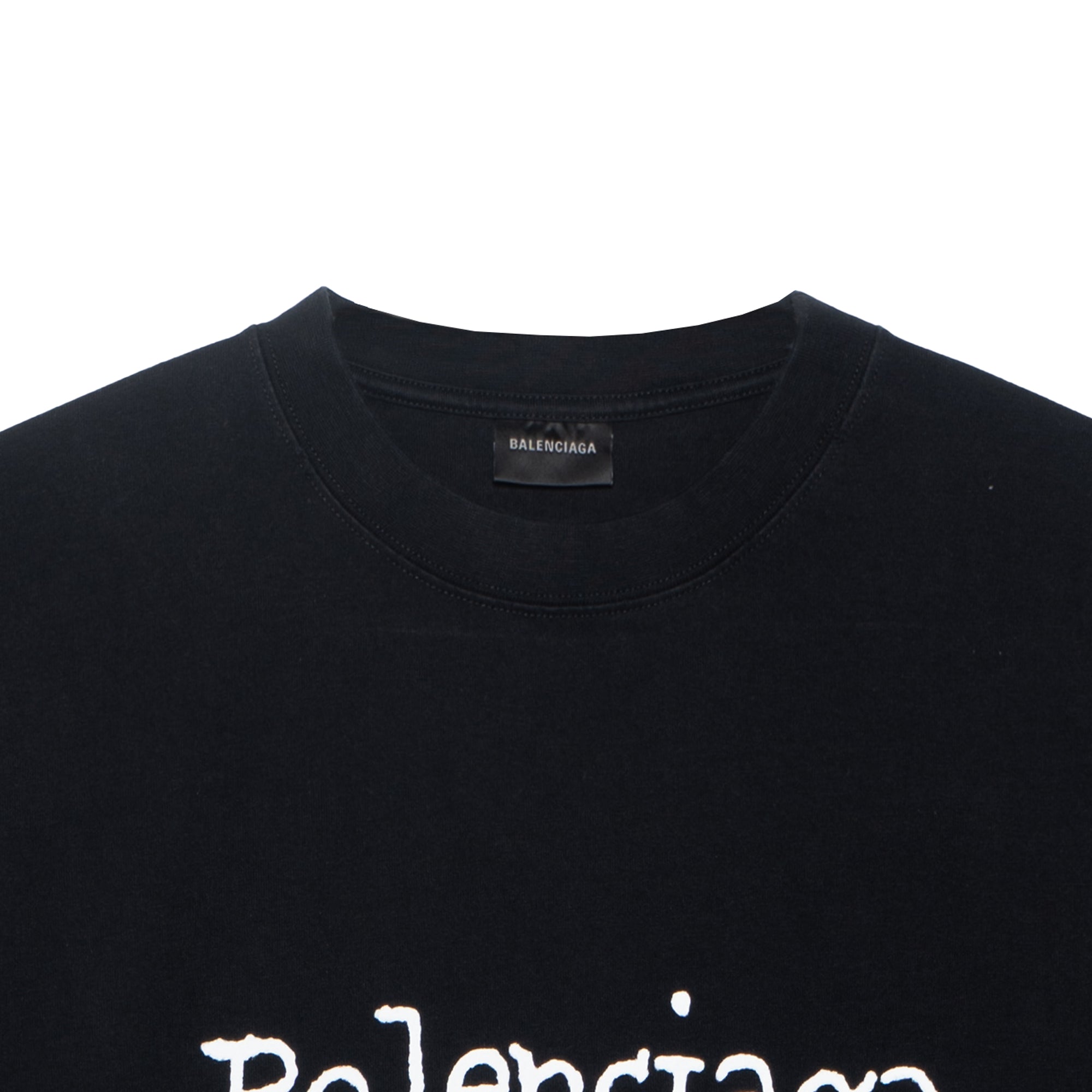 Kaos Pendek Balenciaga dengan Motif Gambar/Cetak, Cocok untuk Pria dan Wanita -BL-10