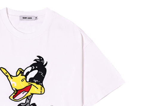 LV Kaos Logo Seri Huruf, Unisex, COD '-L-27