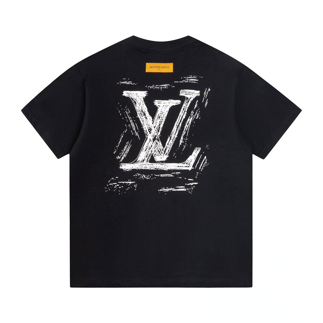 【Launching Produk Baru】LV Kaos Oversize Original - Kualitas Terbaik, Unisex, COD LV-8