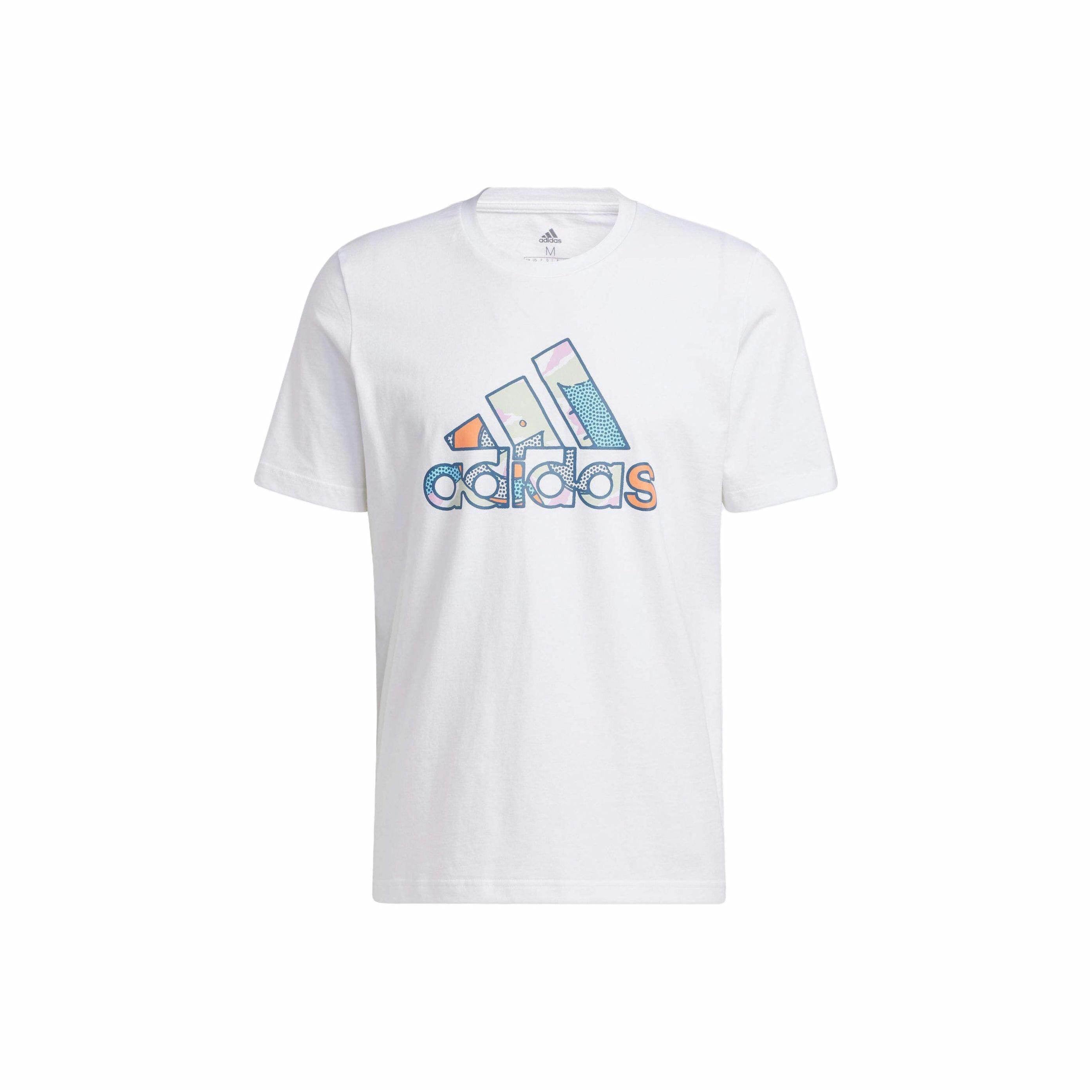 adidas Kaos Logo Seri Huruf, Unisex, COD '" AD-37