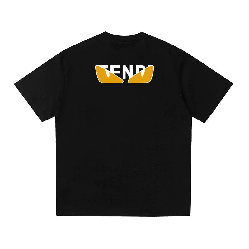 FENDI Kaos Oversize Original - Kualitas Terbaik, Unisex, COD FD-1