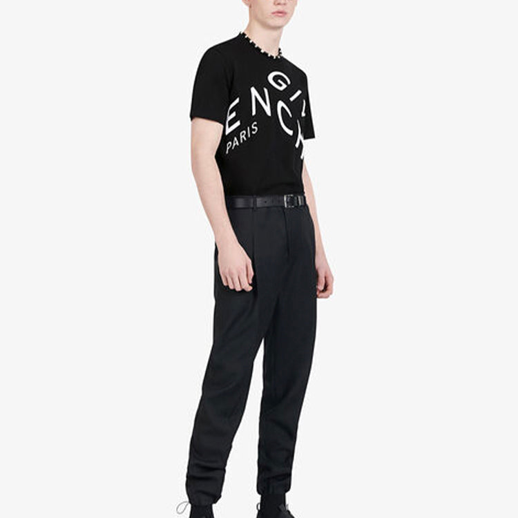 Kaos Givenchy Bermotif, Unisex -J-18