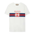 GUCCI Kaos Logo Seri Huruf, Unisex, COD '"    '"  G-49