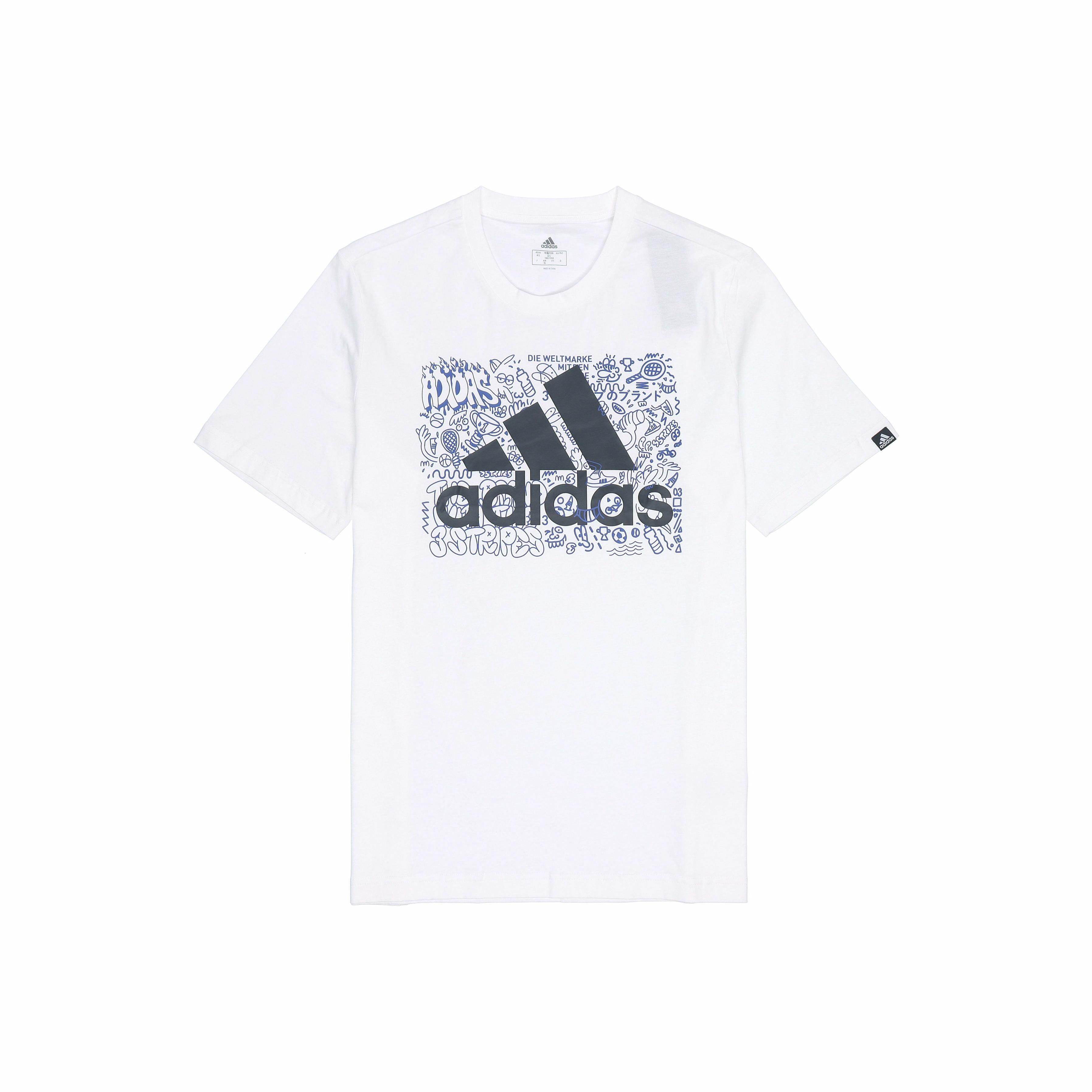adidas Kaos Logo Seri Huruf, Unisex, COD '" AD-47