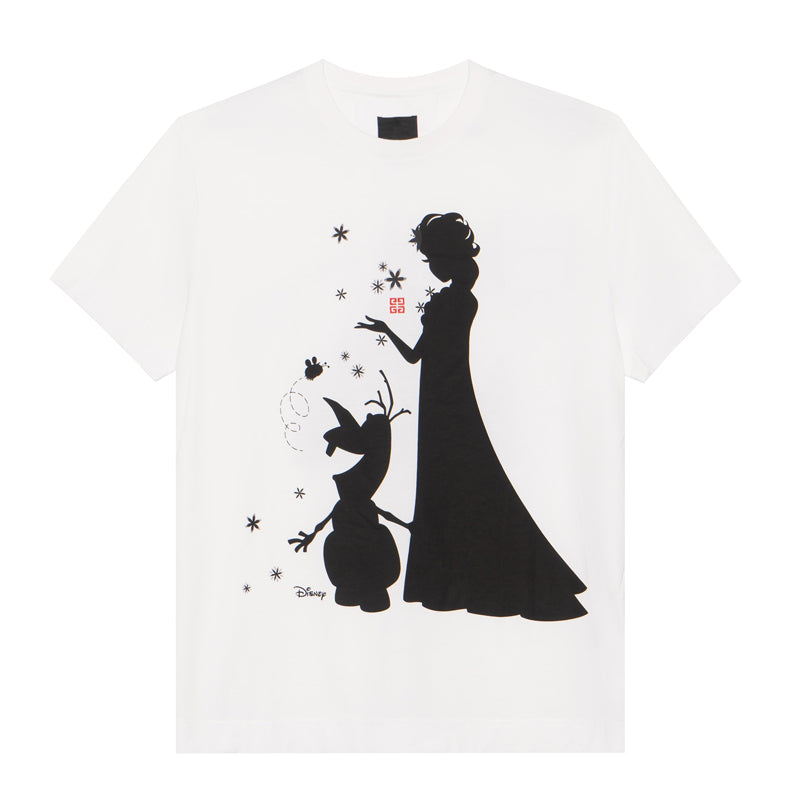 Kaos Givenchy Bermotif, Unisex -J-47