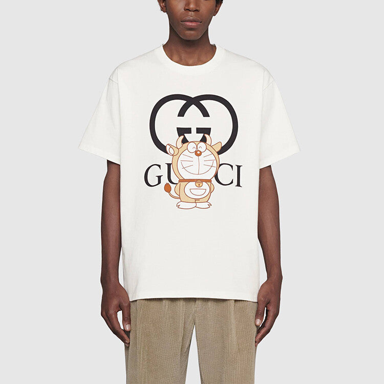 GUCCI Kaos Logo Seri Huruf, Unisex, COD '"  G-104
