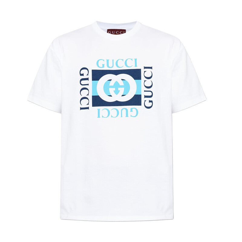 GUCCI Kaos Logo Seri Huruf, Unisex, COD '"    '"  G-03