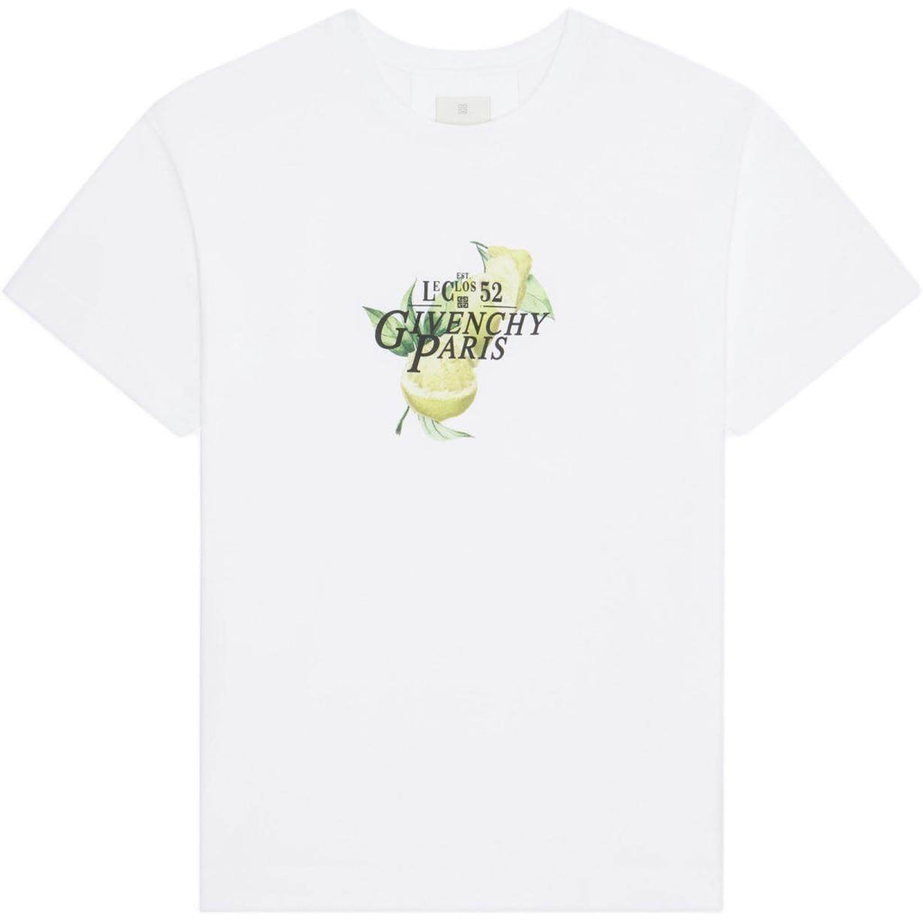 Kaos Givenchy Bermotif, Unisex -J-22