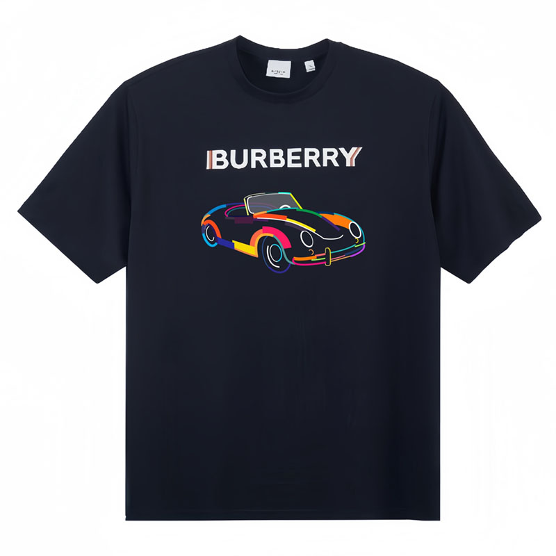 Burberry Kaos Logo Seri Huruf, Unisex, COD '"B-16