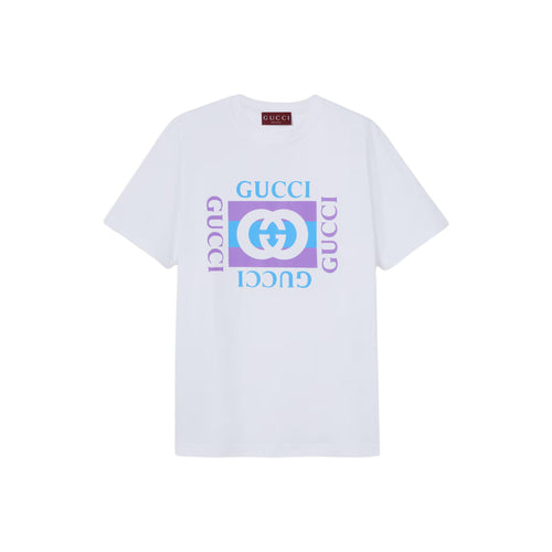 GUCCI Kaos Logo Seri Huruf, Unisex, COD '"    '"  G-13