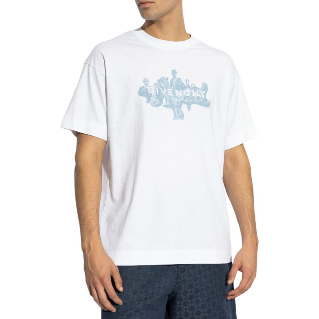 Kaos Givenchy Bermotif, Unisex -J-07