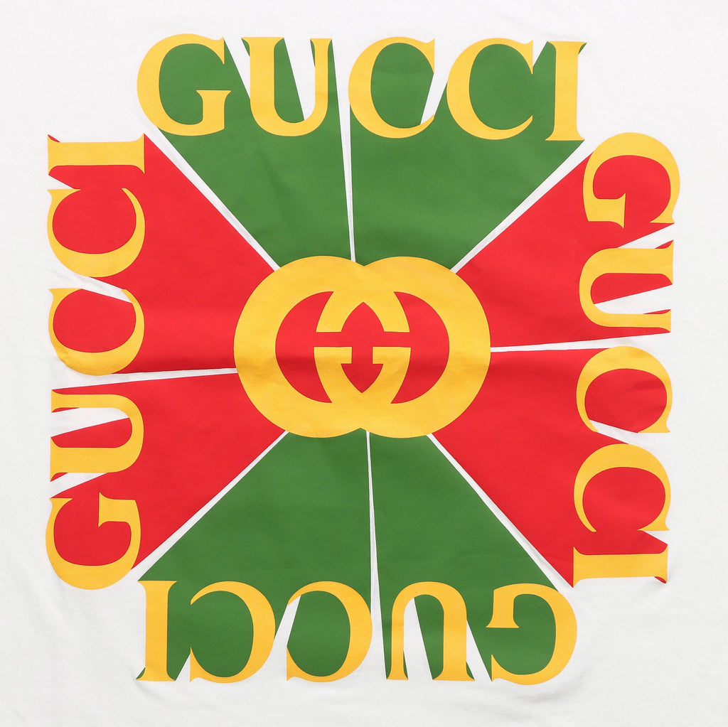 GUCCI Kaos Logo Seri Huruf, Unisex, COD '"  G-68