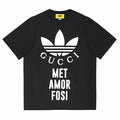 GUCCI Kaos Logo Seri Huruf, Unisex, COD '"   G-111