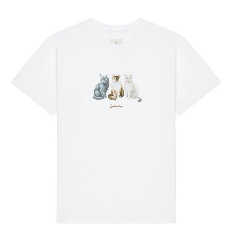 Kaos Givenchy Bermotif, Unisex -J-38