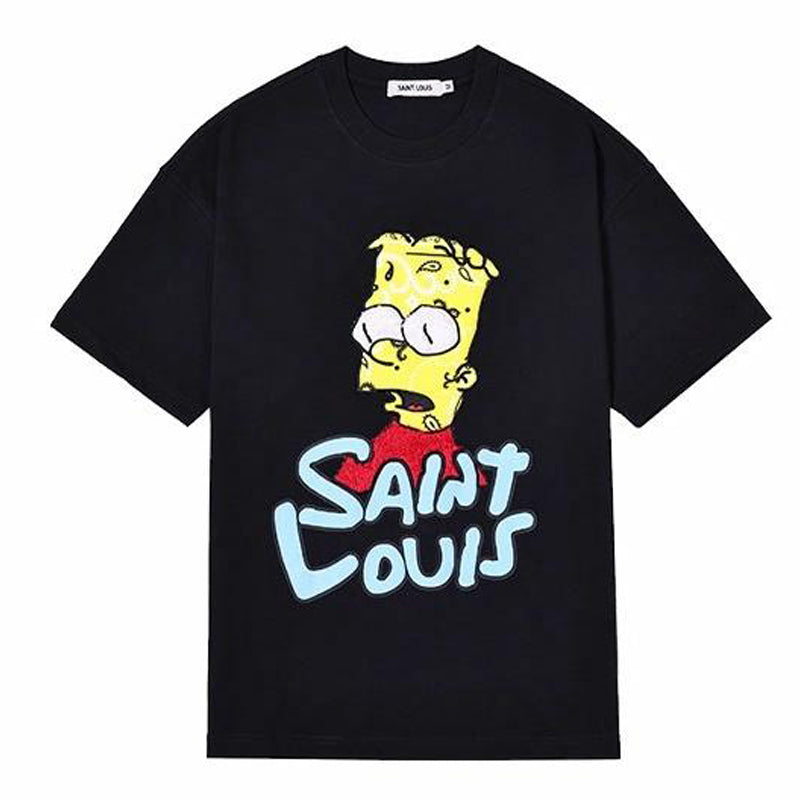 LV Kaos Logo Seri Huruf, Unisex, COD '-L-26