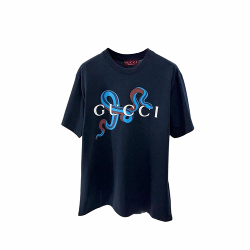 GUCCI Kaos Logo Seri Huruf, Unisex, COD '"  G-106