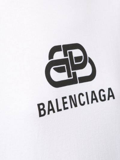 Kaos Pendek Balenciaga dengan Motif Gambar/Cetak, Cocok untuk Pria dan Wanita -BL-24