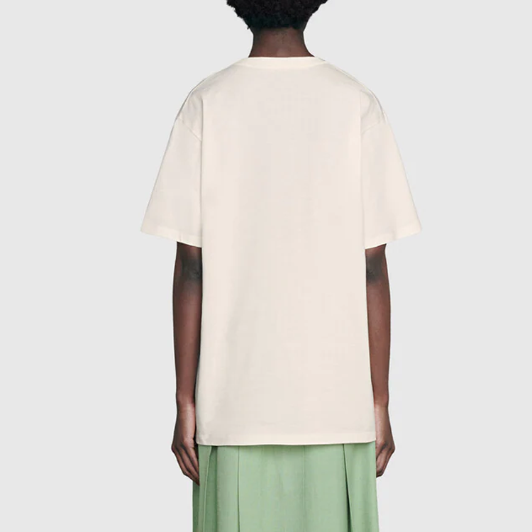 GUCCI Kaos Logo Seri Huruf, Unisex, COD '"    '"  G-63