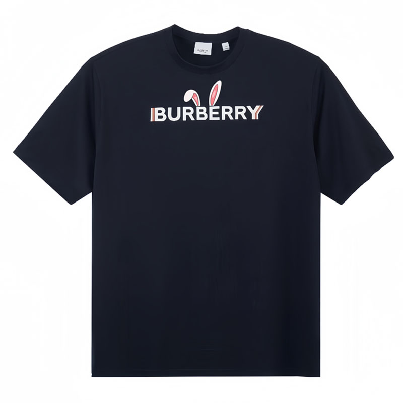 Burberry Kaos Logo Seri Huruf, Unisex, COD '"B-21
